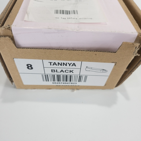 Journee Collection Tannya Tru Comfort Foam Flat Black -8 - Picture 9 of 9